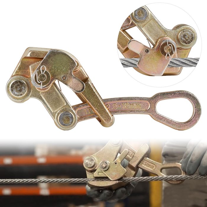 Cable Gripping Puller Come Along Clamp Cable Wire Rope Clamp