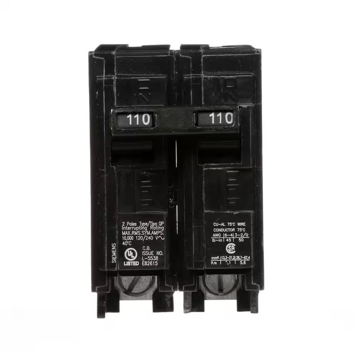 Circuit Breaker, 110 A