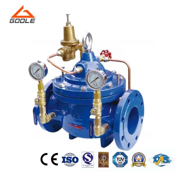 Industrial Diaphragm Safety Relief Valve for Municipal Use DN200