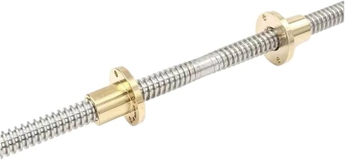Acme Threaded Collar, Trap Thread, M10x2, OD 24mm