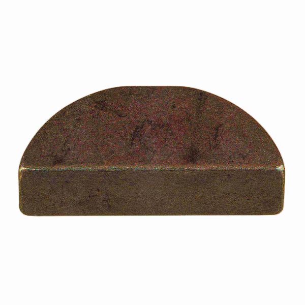 Woodruff Key, 1/4 x 7/8 in Key Size, A SAE Number
