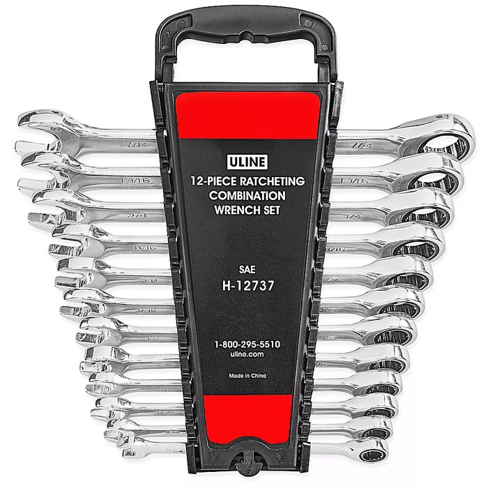 Ratcheting Combination Wrench Set SAE
