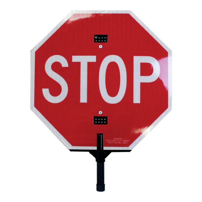 Safety Sign, Stop, Yield, 30 inch width, Diamond Grade Reflectivity, Aluminum