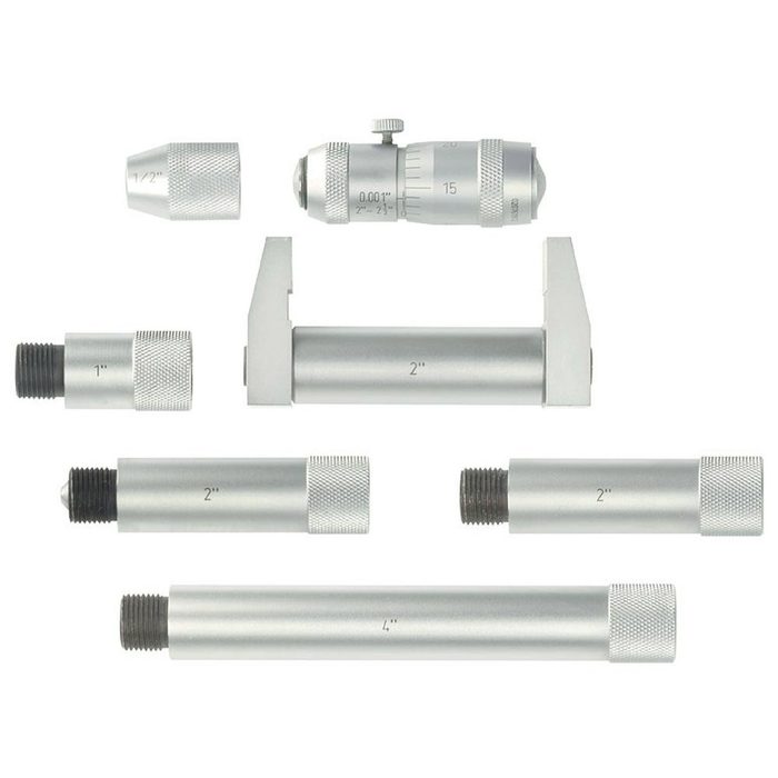Inside Micrometer with Combination Extension Rods