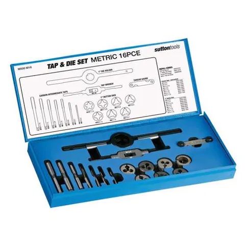 Metric Tap Die Set