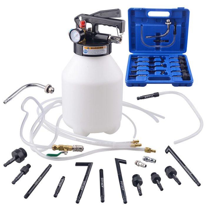 Pneumatic Oil Filling Pump with ATF Adaptors