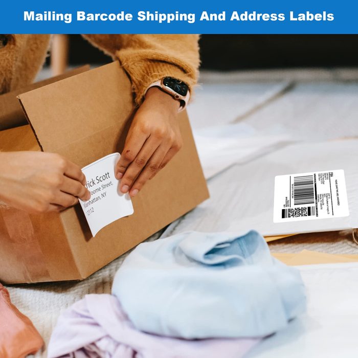 Shipping Address Label Sticker
