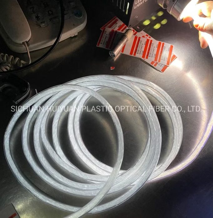 Multicore Side Glow Optical Cable