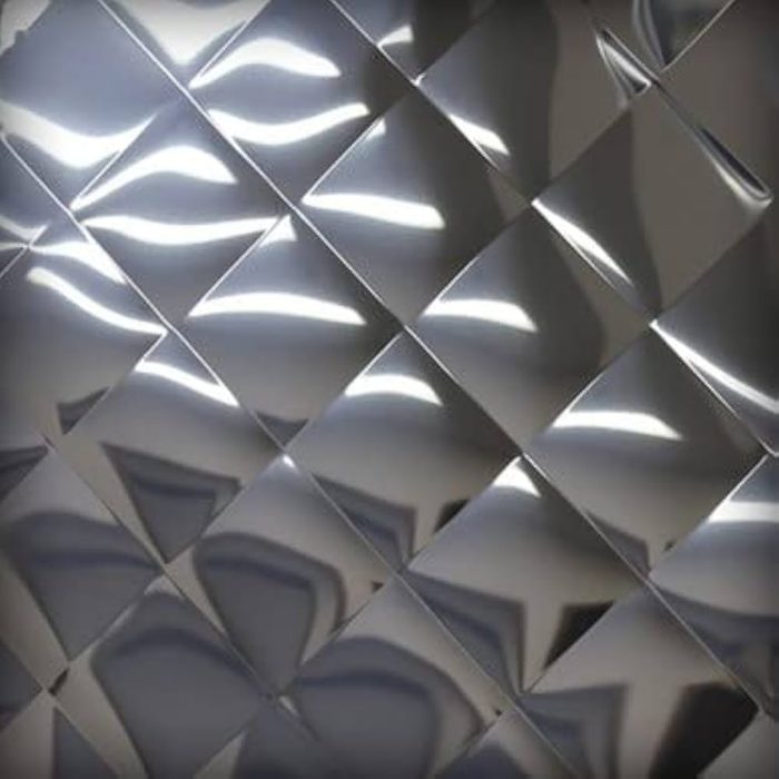 Quilted Stainless Steel Sheet