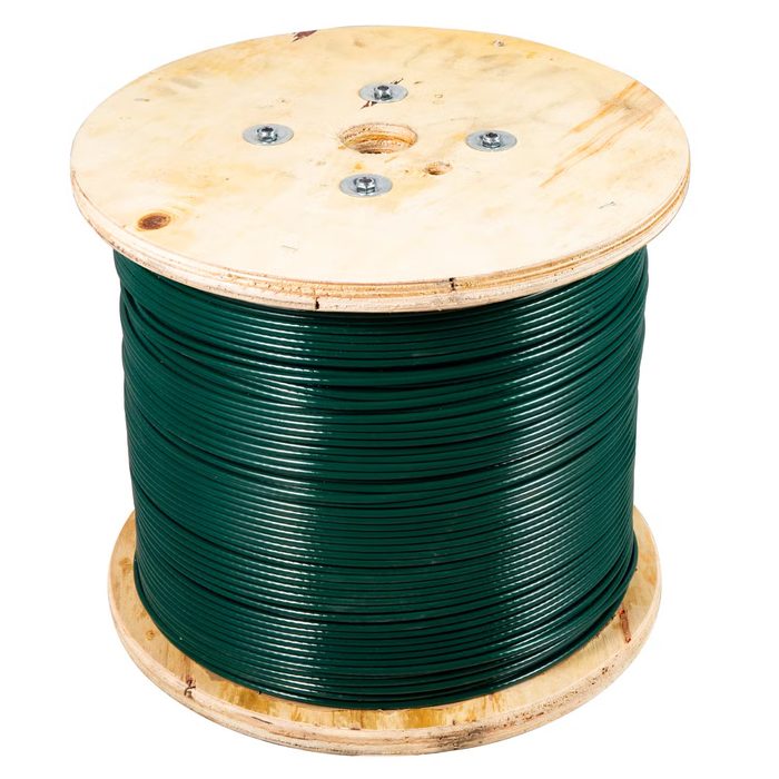 Green Coated PVC Steel Wire Rope