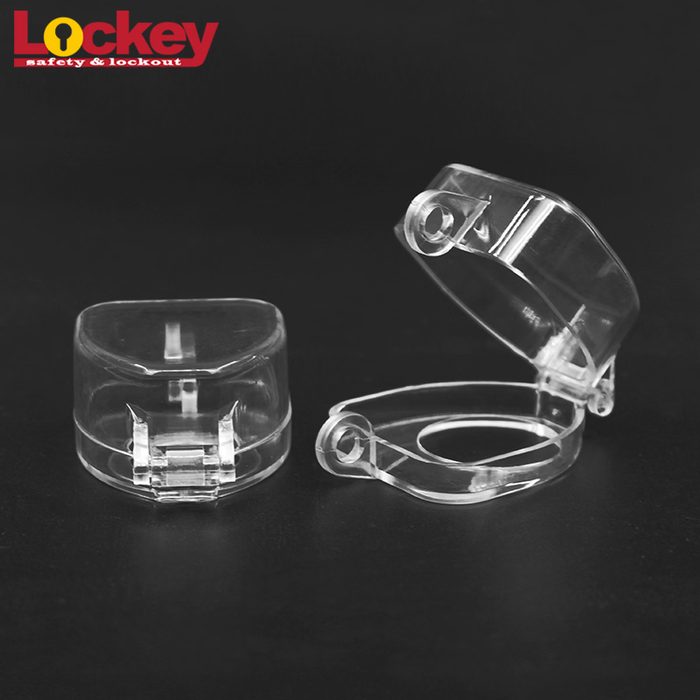Clear Polycarbonate Safety Button Safety Attachment