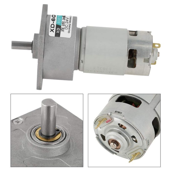Mini DC Adjustable Speed Metal Gear Motor high Torque Motor CW/CCW Brush Reducer DC Motor