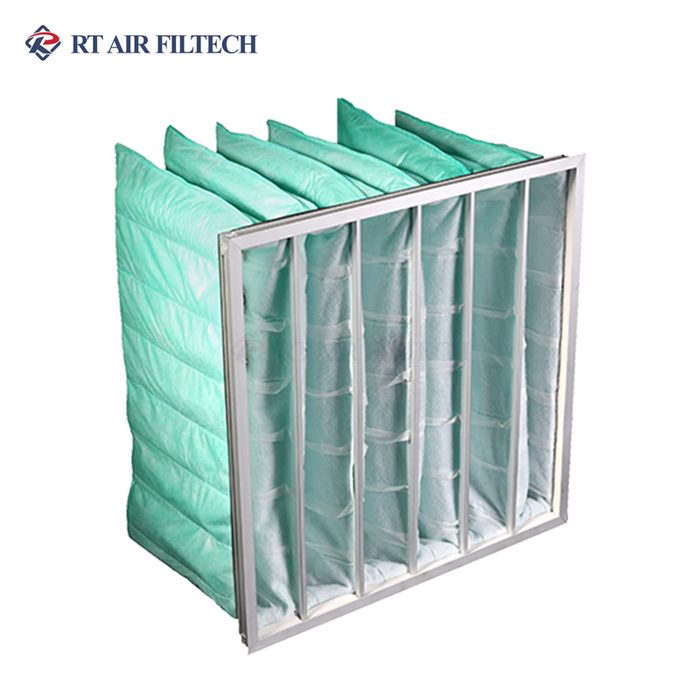 HVAC Synthetic Fiber Pocket Industrial Filters