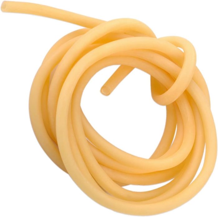 6mm ID x 9mm OD x 5' Long Latex Tubing