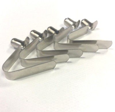 Push Clip Locking Tube Metal Pin Spring Clip