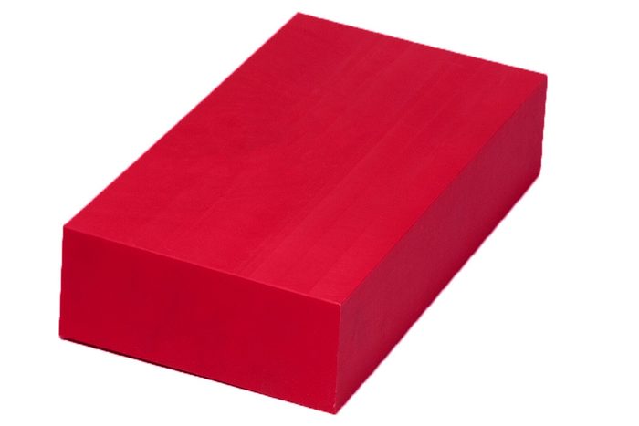 ABS Plastic Bar Stock - Red Blocks