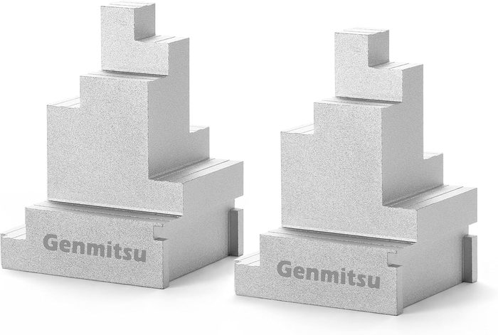 2pcs Clamp Blocks, 8 Adjustment, Workholding Spacer for Vise & Hold Down Clamps