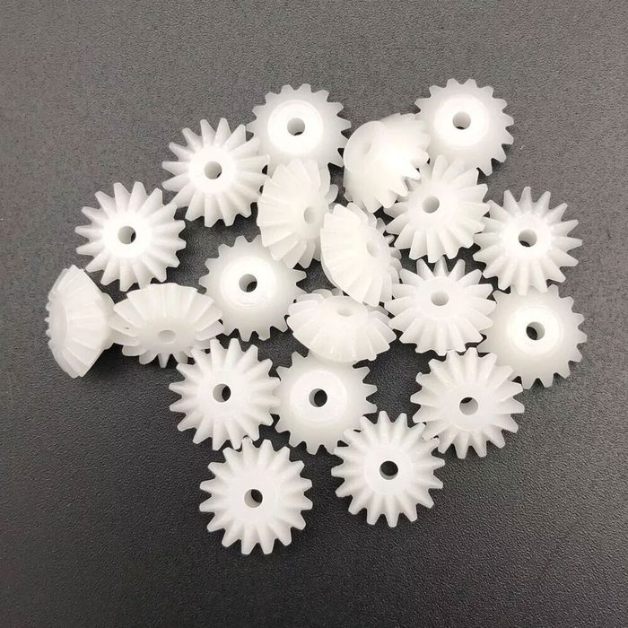 16T Bevel gear Helical gear Right angle plastic gear