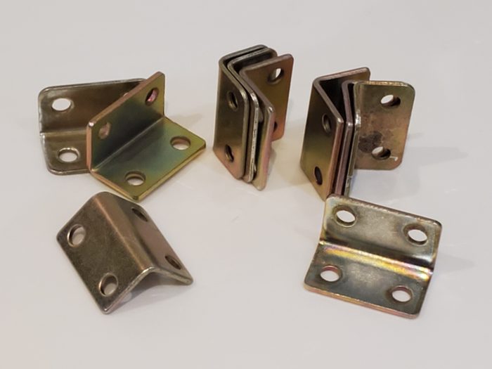 Steel Angle Bracket ,Heavy Duty L Brackets 1-1/2 inch x 1 inch