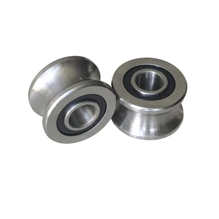Groove Bearing Traces Walking Guide Rail Track Roller Bearing