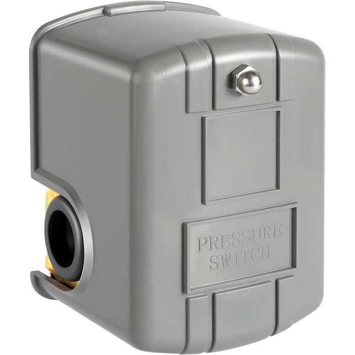 Well Pump Pressure Switch, Adjustable Differential