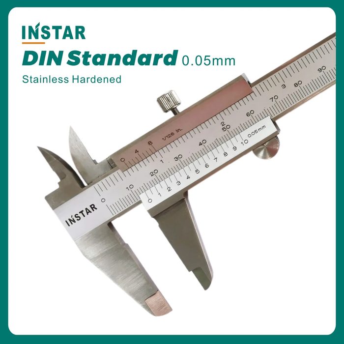 Vernier Caliper Stainless Steel 250mm x 0.05mm Accuracy