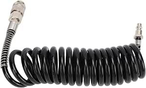 Air Hose Inflator Extension Tube with Bend Restrictor