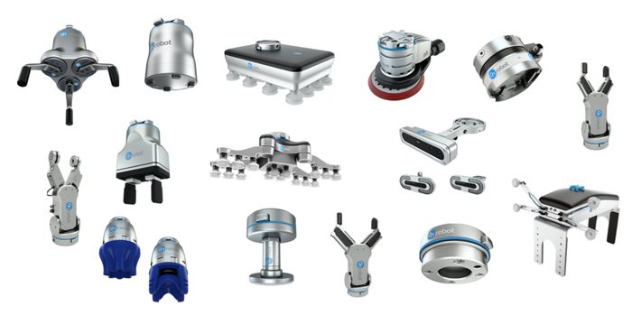 End of Arm Tooling Systems with Elbow Arm for Robotic Arm Gripper