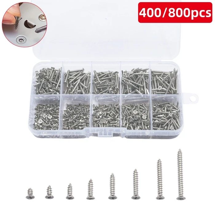 Self Tapping Wood Screws Set
