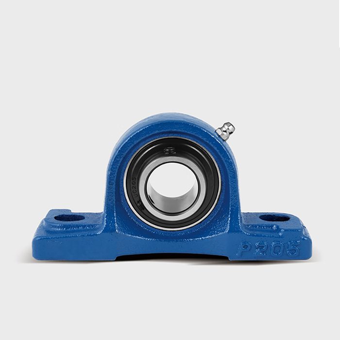 Pillow Block, 2-Bolt Base Mount, 6-9/16" OAL
