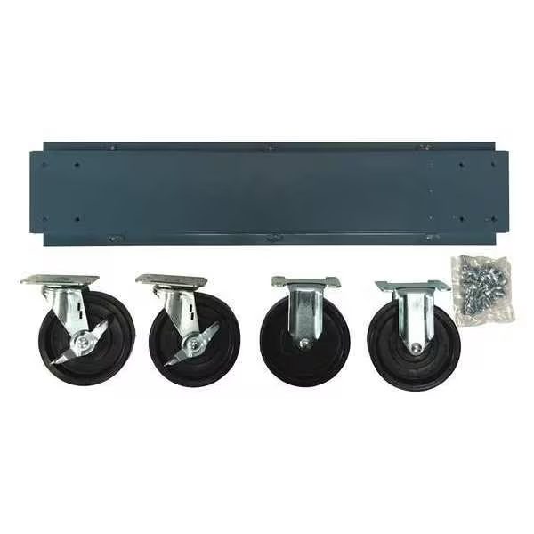 Rigid/Swivel, Side Brake, Plate Casters