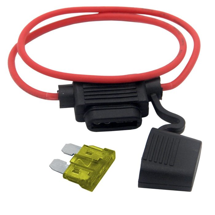 20 Amp In Line Fuse Holder