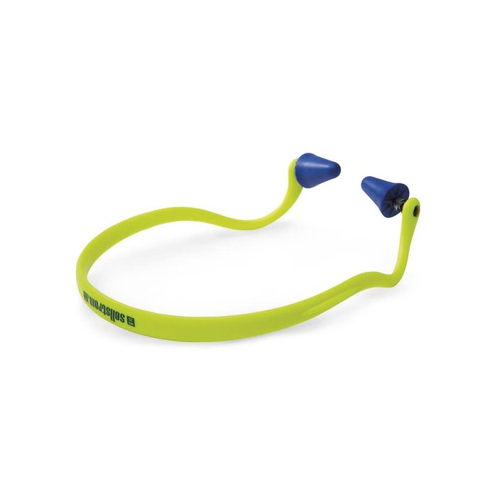 Tapered Foam Earplugs Hearing Protection Banded Ear Plugs