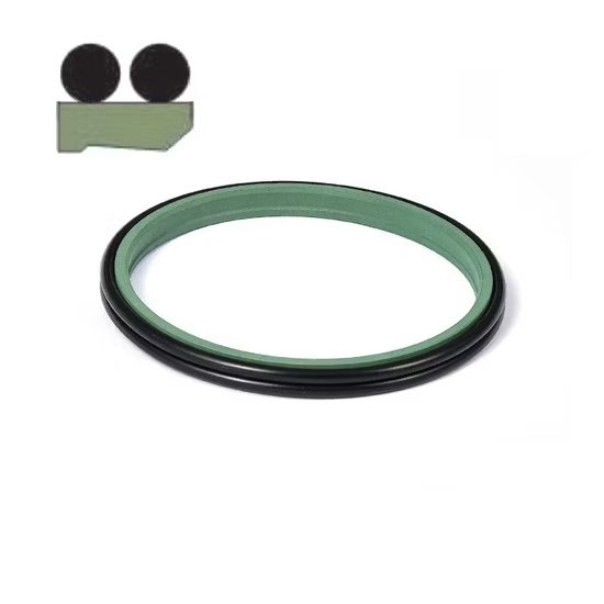 Hydraulic Cylinder Double-lipped snap-in Wiper Seal