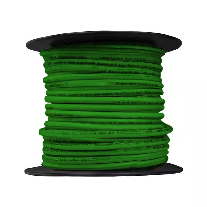 14 Gauge THHN Green Solid Copper Wire, 100 ft.