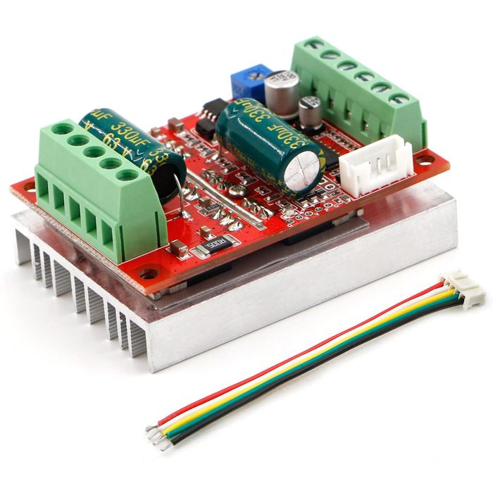 350W 6-60V 3-Phase PWM DC Brushless Motor Speed Controller with Hall Sensor