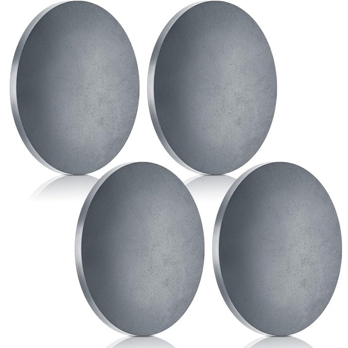 Round Plate, 1/4 inch thick, 4 inch diameter, Cold Rolled Steel