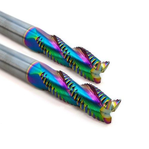 Carbide Roughing End Mills DLC Coated