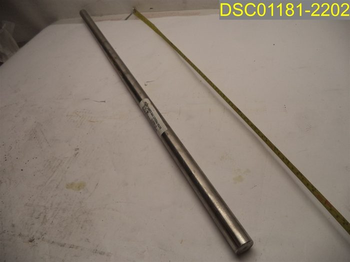 Turned, Ground and Polished Steel Shaft 1" diameter x 35 5/8" long