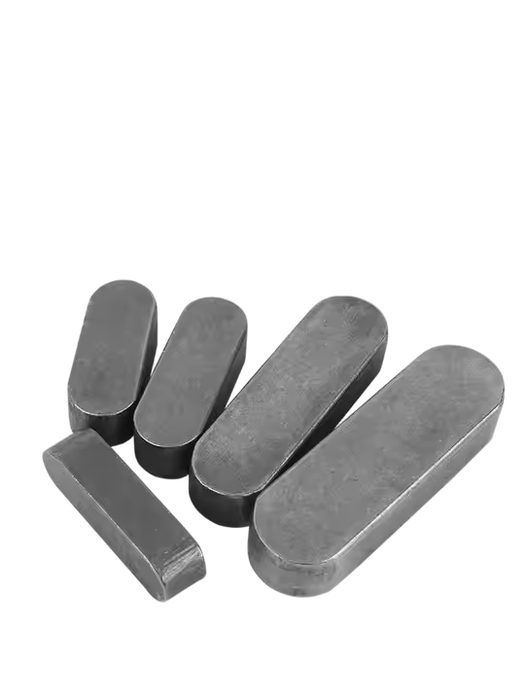 Parallel Key, 140mm L, Round, 12mm H