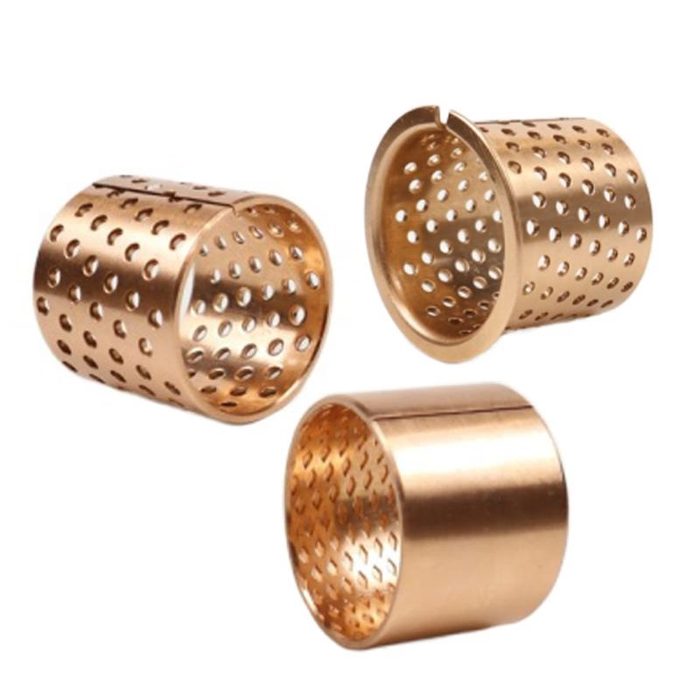 Bronze Bushing 0.392" ID x 0.627" Small OD x 7/8"-1/16" Large OD x 1/2" Tall