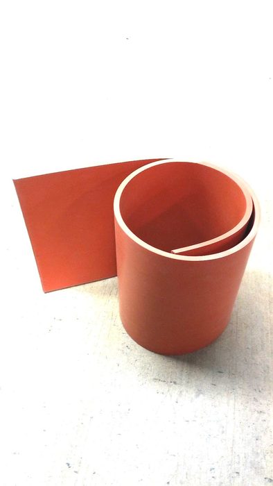 Silicone Rubber Sheet Solid US Hi-Temp 1/8''Thk x 2" W