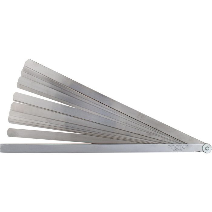 25 Piece Parallel Feeler Gage Set
