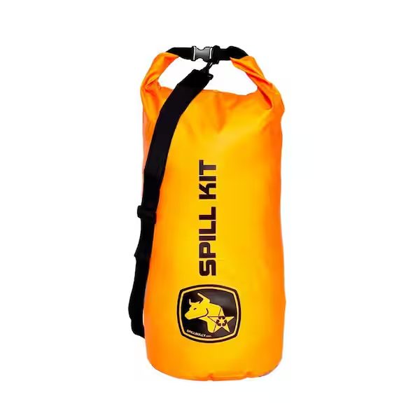 10 Gal. Portable Universal Spill Kit for Oil, Chemicals and Acids