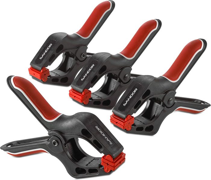 7-Inch Spring Clamps - (Set of 4) Premium Heavy Duty Nylon Clamp
