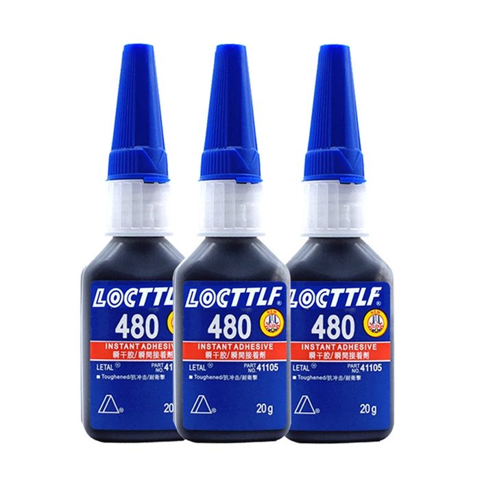 480 Black Super Glue, Quick-Bonding Adhesive