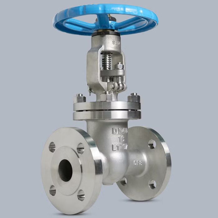 Industrial Steel Flange Stainless Steel Gate Valve Water Oil Gas