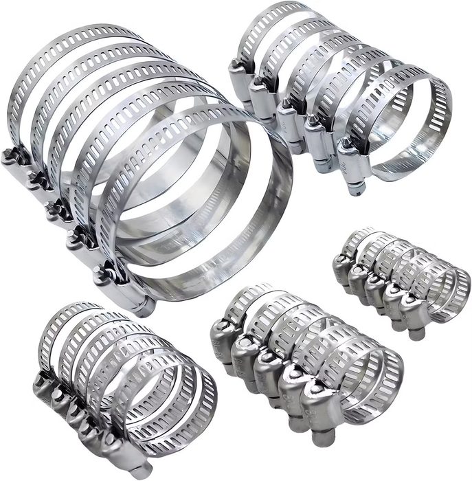 Heavy Duty Adjustable Corrosion-Resistant Hose Clamps