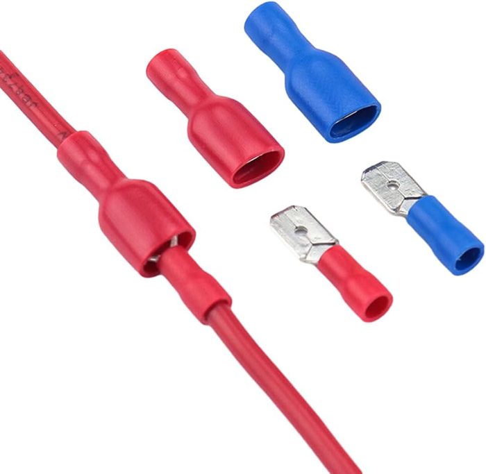 Insulated Female Male Spade Connector