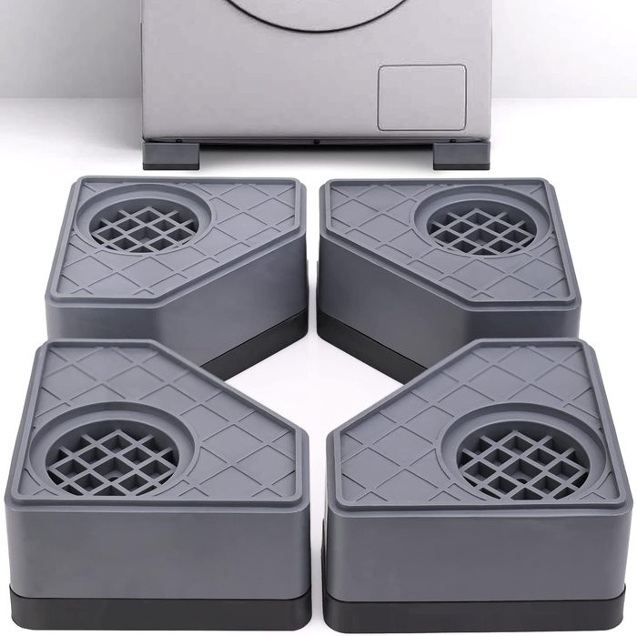Anti Vibration Pads for Washing Machine - Square Rubber Foot Pads